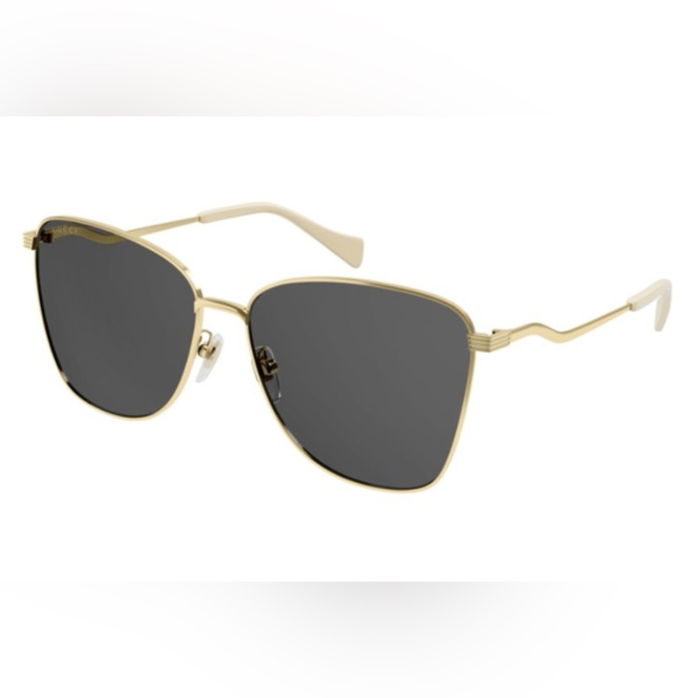 Women’s GUCCI Sunglasses - Authentic Gold Wave Butterfly